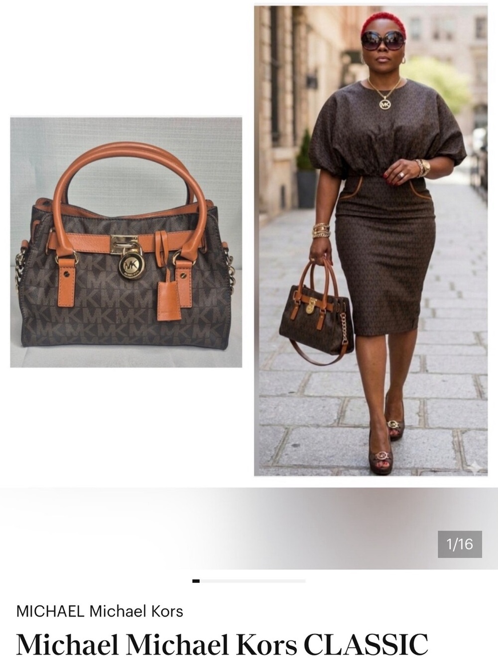 Michael Kors ClASSIC Hamilton Bag